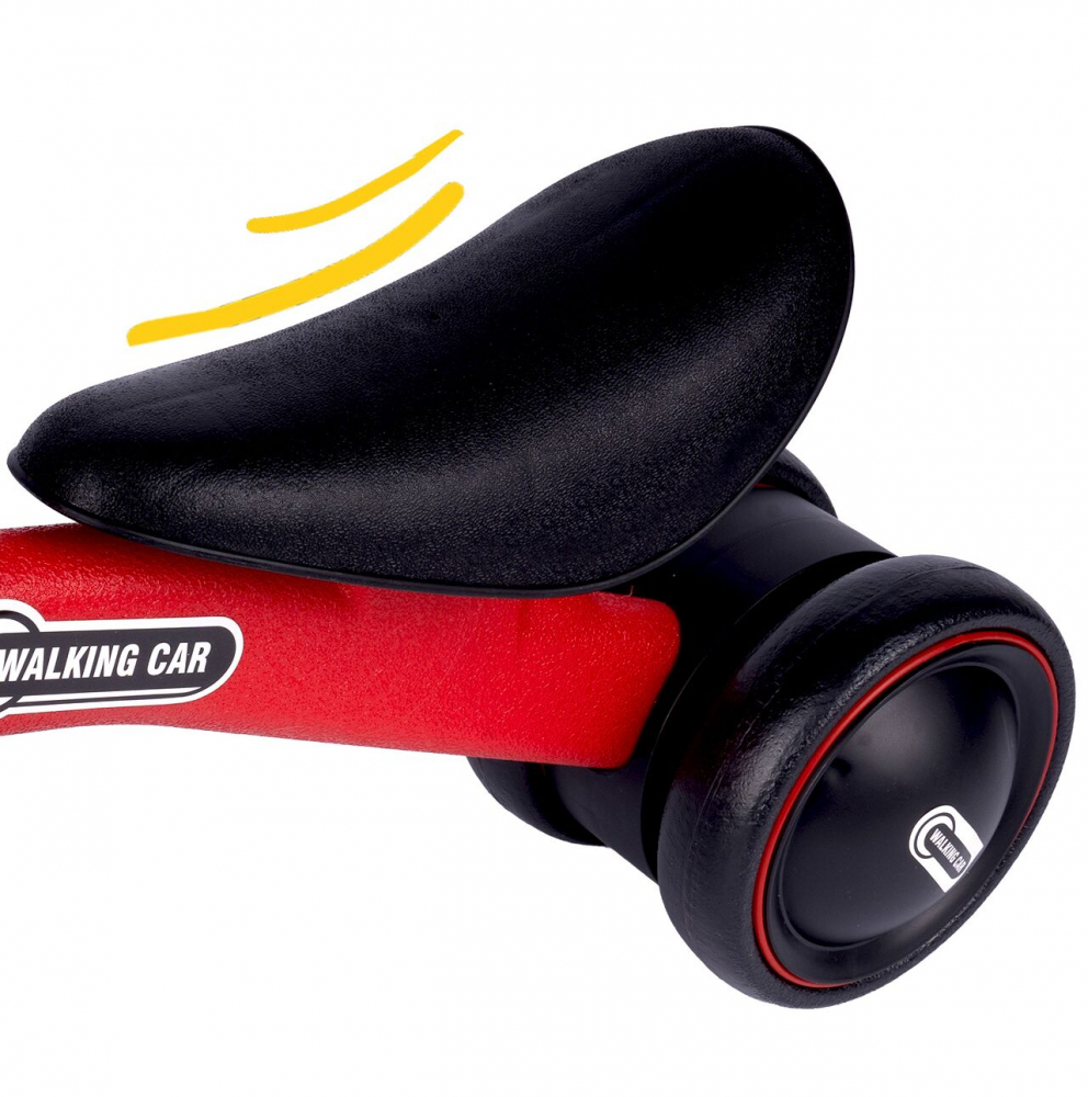 Vehicul fără pedale Malplay Red, Sua moale - imagine 5