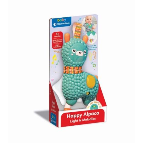 Clementoni Zornăitoare Alpaca Interactivă Multisenzorială