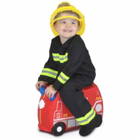 Trunki FRANK Valiză Mașină Pompieri - imagine 3