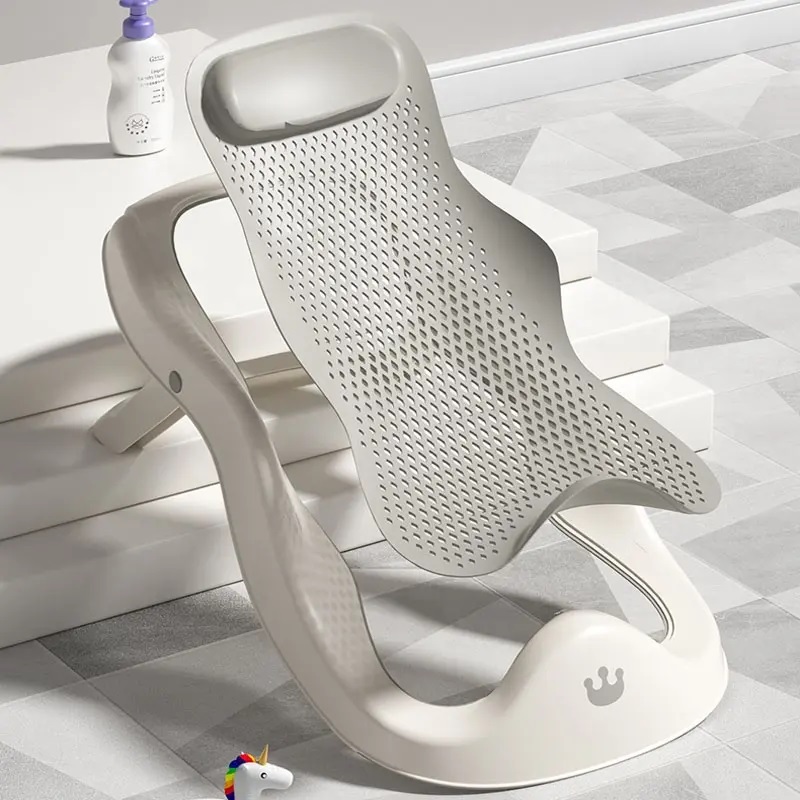 Suport Anatomic Little Mom Royal Grey pentru Baie Sigură - imagine 6