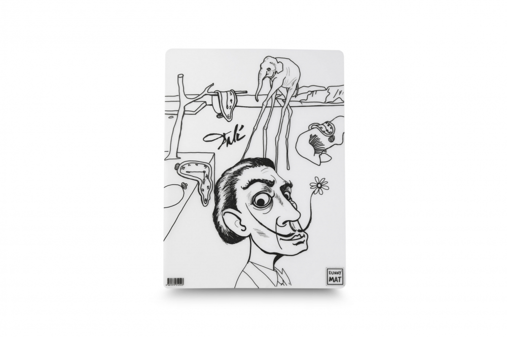 Plansă Colorat Reutilizabilă Dalí | FunnyMat 30x40cm