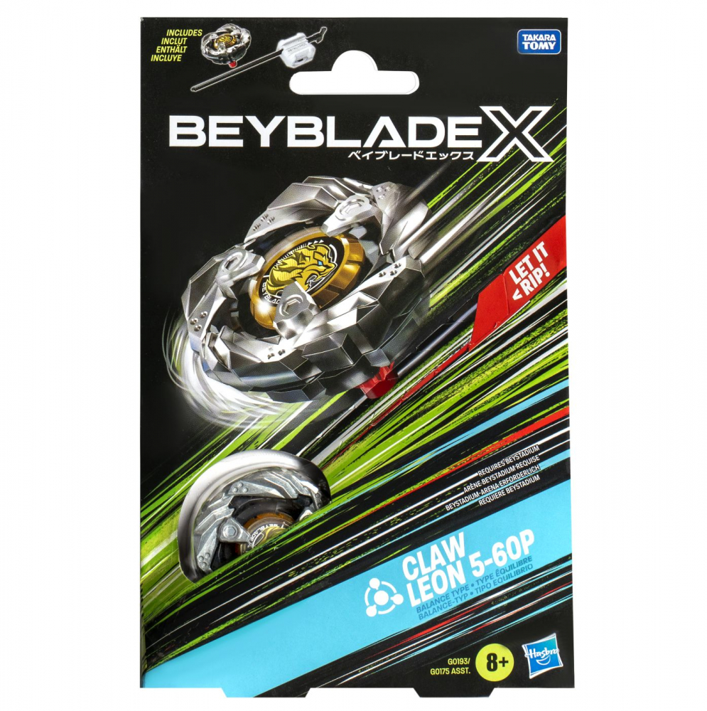Beyblade X Set Lansator si Claw Leon 5-60P Hasbro