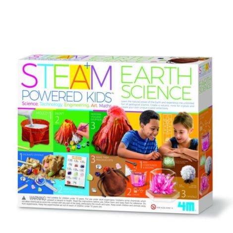 4m Kit Știința Pământului - Experimente Geologice