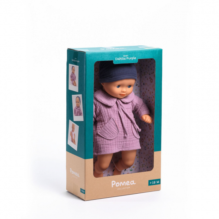 Păpușă Bebelus Dahlia 32 cm Djeco