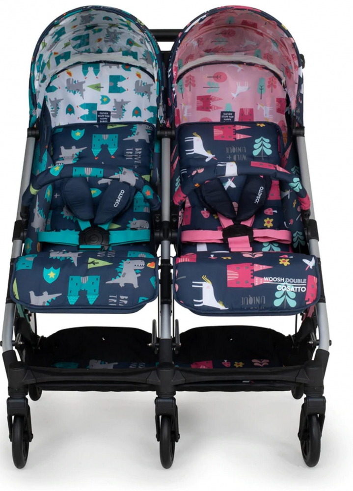 Carucior Gemeni Cosatto Woosh Double Fairy Tale - imagine 4