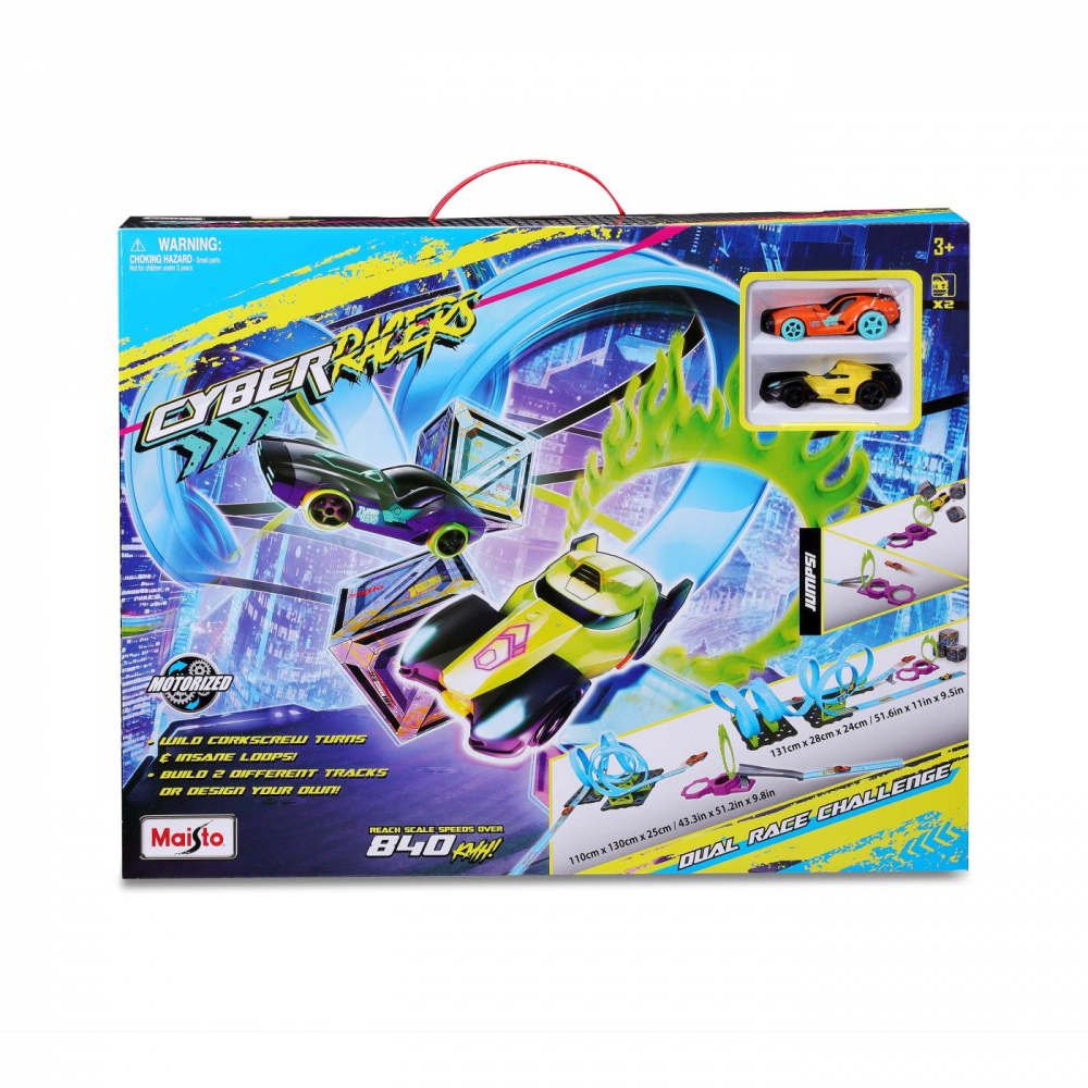 Maisto Cyber Racers: Circuit Cursă Dublă cu Bucle