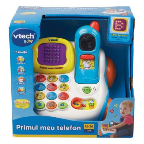 Vtech 79712 Primul Telefon Muzical Educativ - imagine 3
