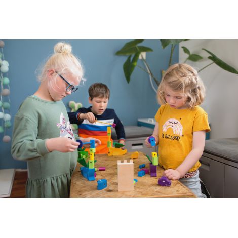 Joc educativ Construiște Dragonii BS Toys - imagine 2
