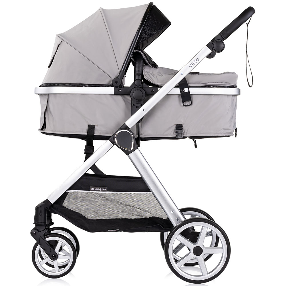 Carucior 3 in 1 Chipolino Vista Cloud Grey - imagine 12