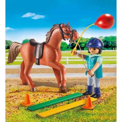 Playmobil Dresor și Cal: Jucărie Educativă - imagine 2