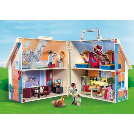 Playmobil Casă de Păpuși Mobilată, 4 Camere - imagine 2