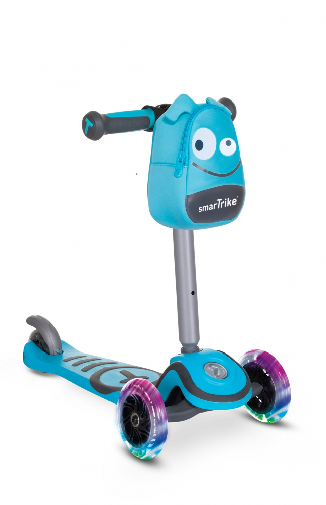 Trotineta SmarTrike T1 Albastru cu Scaun