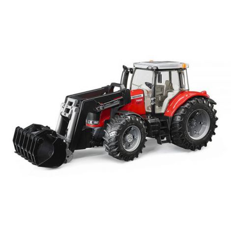 Bruder Tractor Massey Ferguson 7624 cu Încărcator Frontal - imagine 4