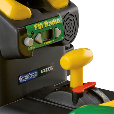 Tractor Peg Perego cu Excavator pentru Copii - imagine 3