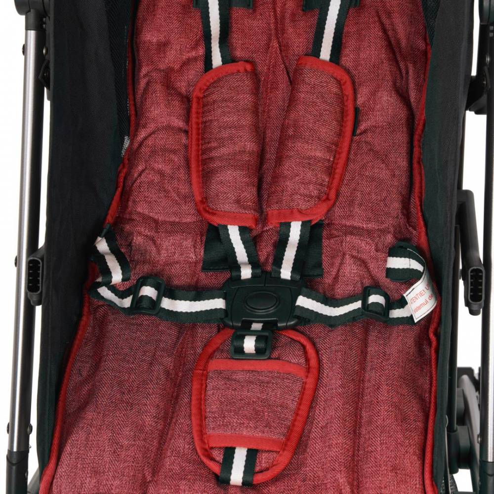 Carucior Sia Rosu U-Grow, Pliabil Compact - imagine 6