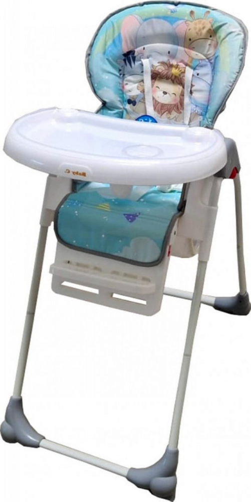 Scaun Masa Baby Care Animalute 3 Nivele Reglabil - imagine 4