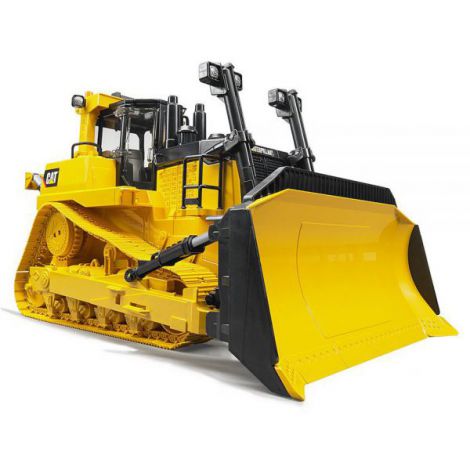 Bruder Tractor CAT pe Senile - Jucărie Realistă - imagine 2