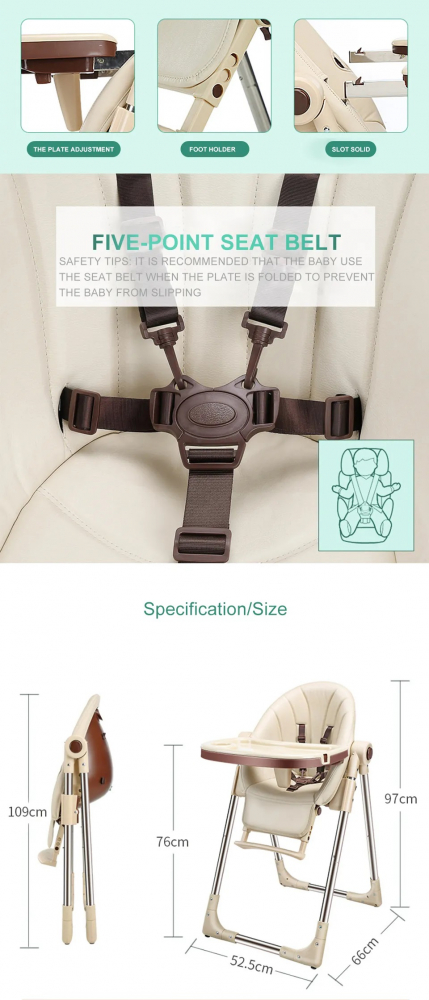 Scaun masa 2in1 Little Mom Pink, Pliabil