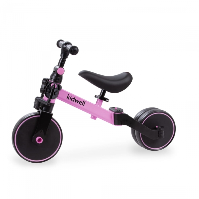 Tricicleta Kidwell Pico Pink 3 in 1, Scaun Reglabil - imagine 3