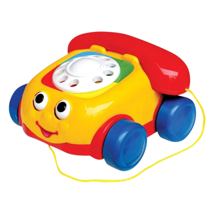 Telefon cu Disc și Snur de Tr | Creative World Toys