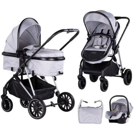 Chipolino Aura 3-in-1 Carucior Premium Comfort