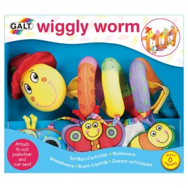 Wiggly Worm Galt - Jucarie Multisenzoriala Bebelusi - imagine 2