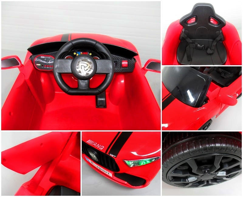 Masinuta Electrica Cabrio B7 Rosu - imagine 6