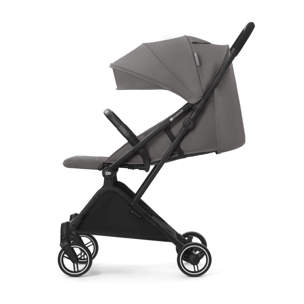 Carucior Kinderkraft Indy 2 Cozy Grey - Manevrabil - imagine 4