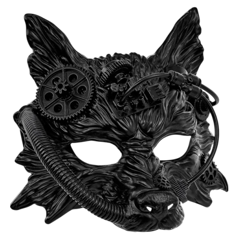 Masca Lup Steampunk Widmann | Carnaval