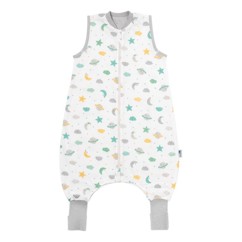 Sac Dormit Copil Moon Stars 100 cm cu Talpă Antiderapantă - imagine 6