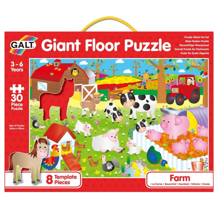 Puzzle Podea Ferma Galt 30 piese | Educativ