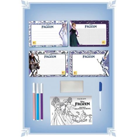 Set Desen Frozen Lisciani Portabil Creativ - imagine 4