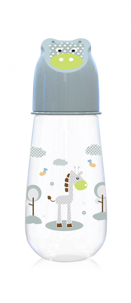 Biberon Lorelli Animals 125 ml, Mint Green