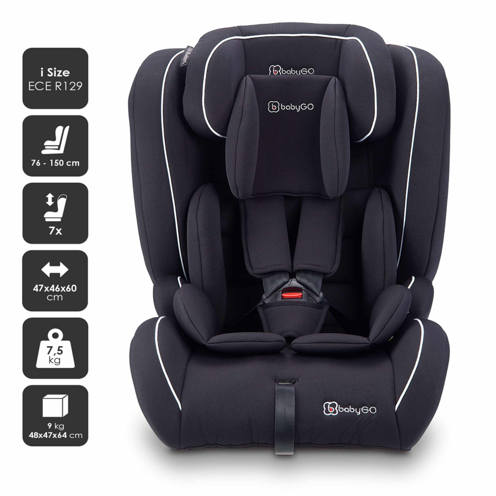 Scaun Auto BabyGo FreeFix i-Size 76-150 cm - imagine 2