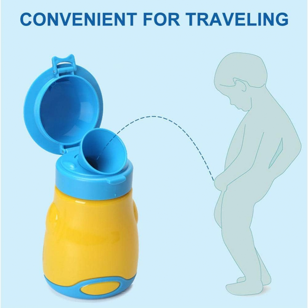 Pisoar Portabil Little Mom, Reutilizabil, 600ml - imagine 9
