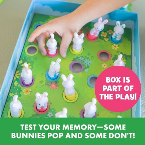 Pop Pop Bunny Hop - Joc Memorie Iepurași Educational Insights - imagine 3
