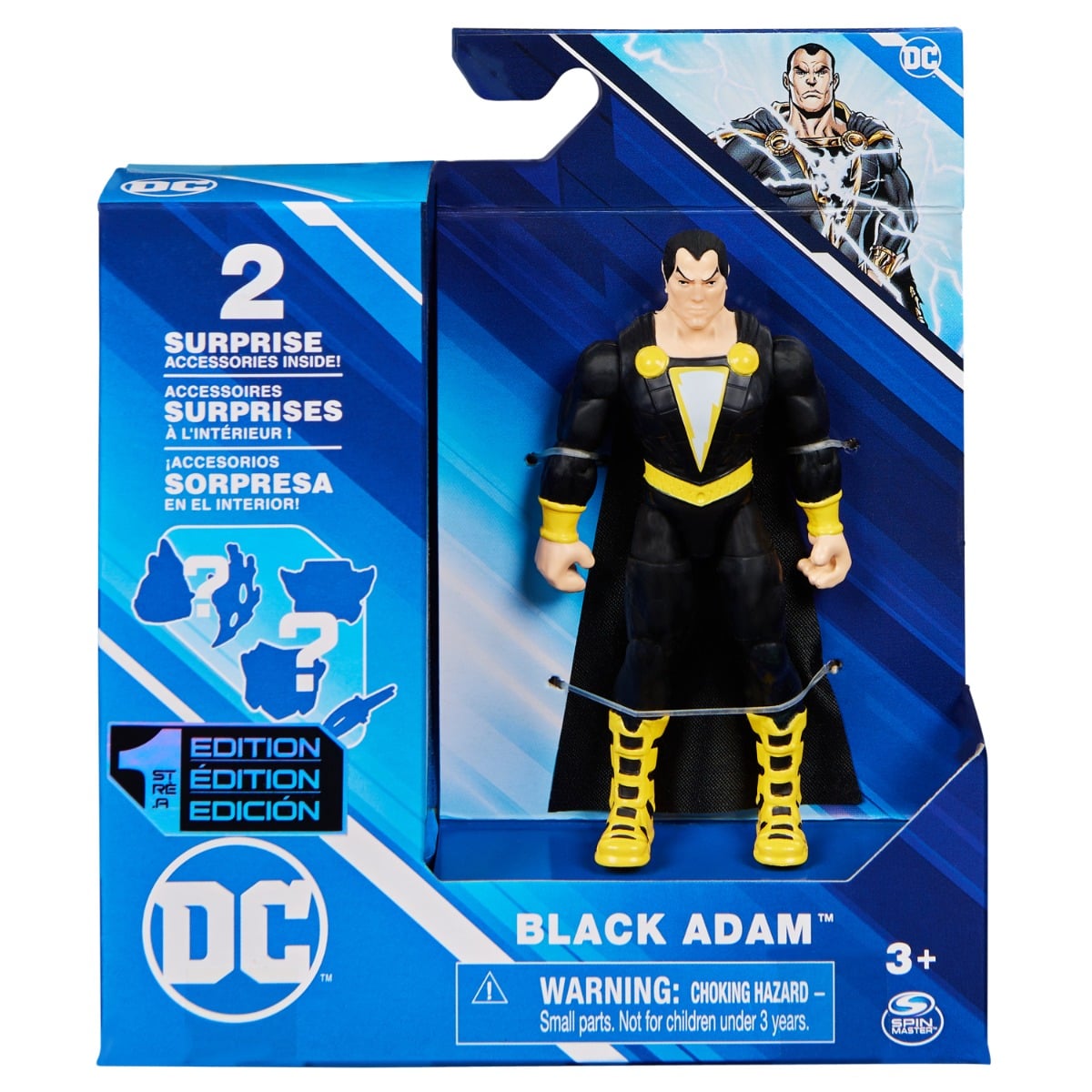 Figurina Black Adam DC 10cm cu Accesorii