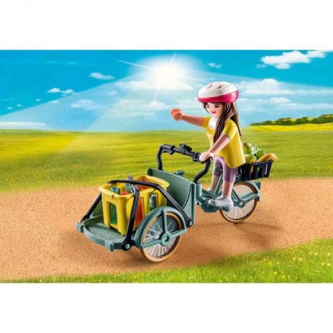 Playmobil Bicicleta Fermierului - Aventură la Fermă - imagine 2