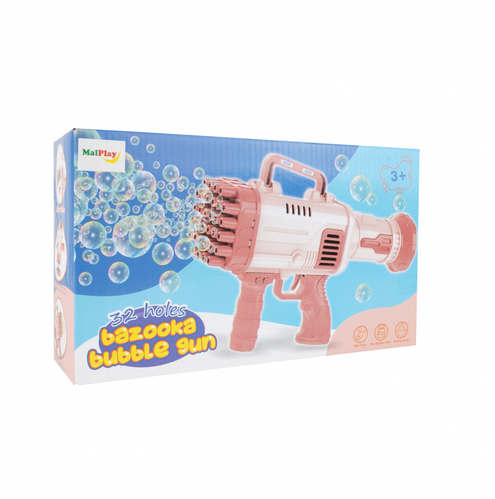 Pistol Baloane de Sapun Malplay, 32 Duz - imagine 5