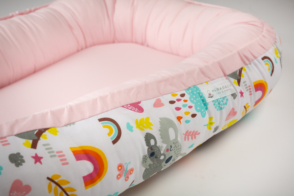 Babynest Koala Pink Maradalia | Sigurță și Confort - imagine 3
