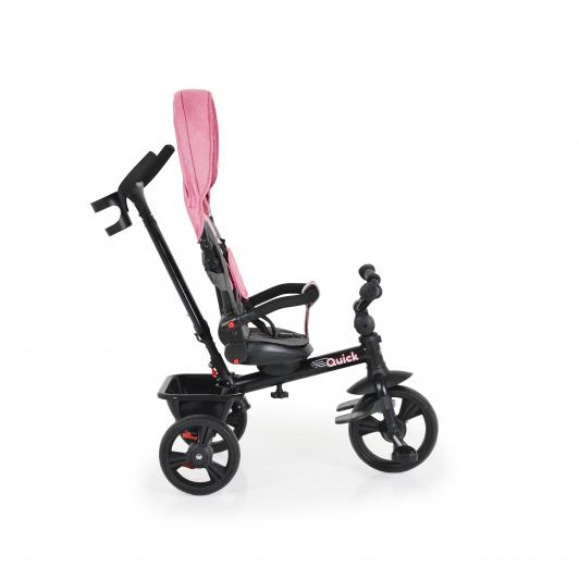 Tricicleta Byox Quick Pink, Sezut Reversibil, 18m+ - imagine 5