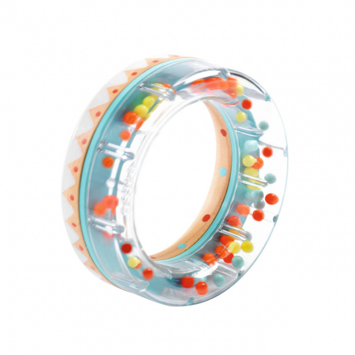 Jucărie Bebe Djeco BabyRing, Zornăitoare Senzorială