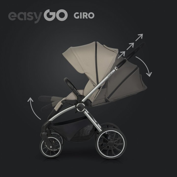 Easy Go Giro 2-in-1 Carucior Ultra-Ușor