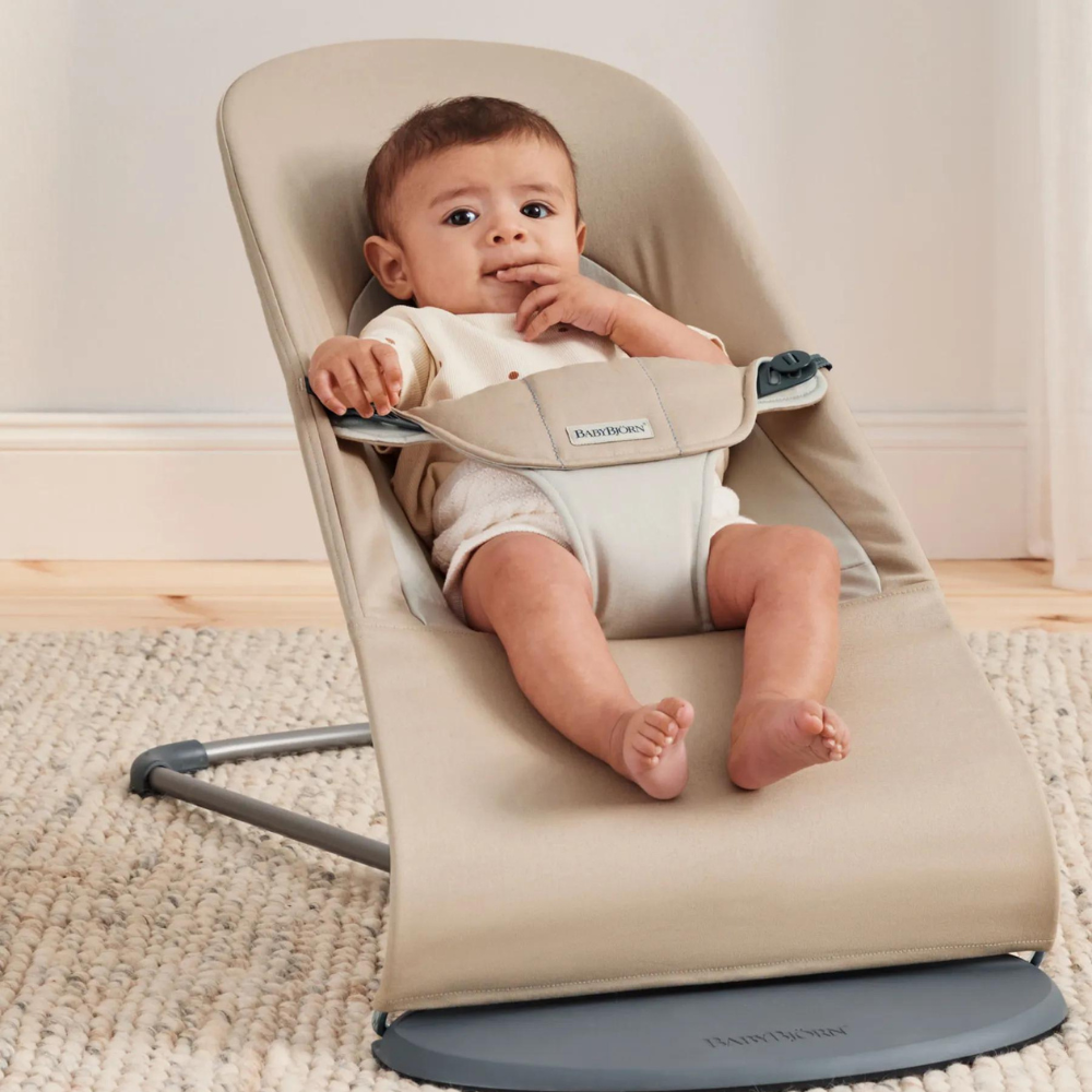 Balansoar BabyBjorn Balance Soft Khaki, Ergonomic