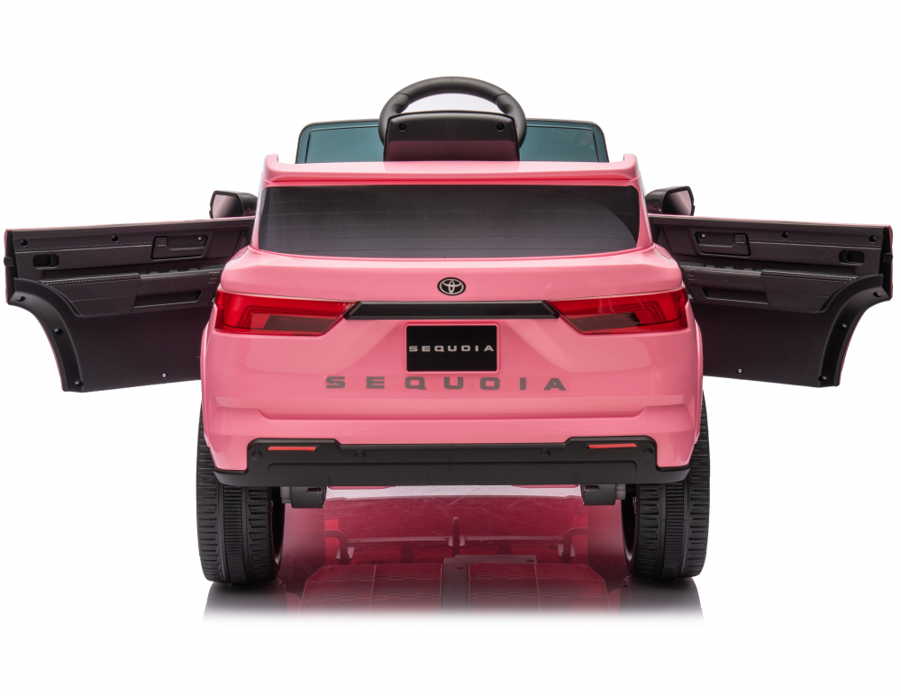 Toyota Sequoia Pink 50W - Masinuta Electrica Copii - imagine 8