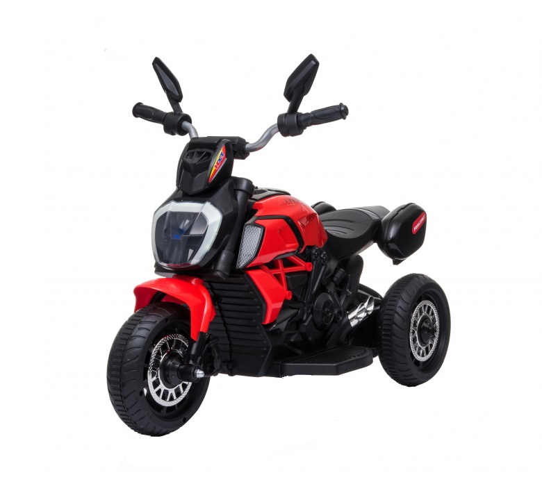 Motocicleta Electrica Nichiduta Kids Racing Red, 25W - imagine 8