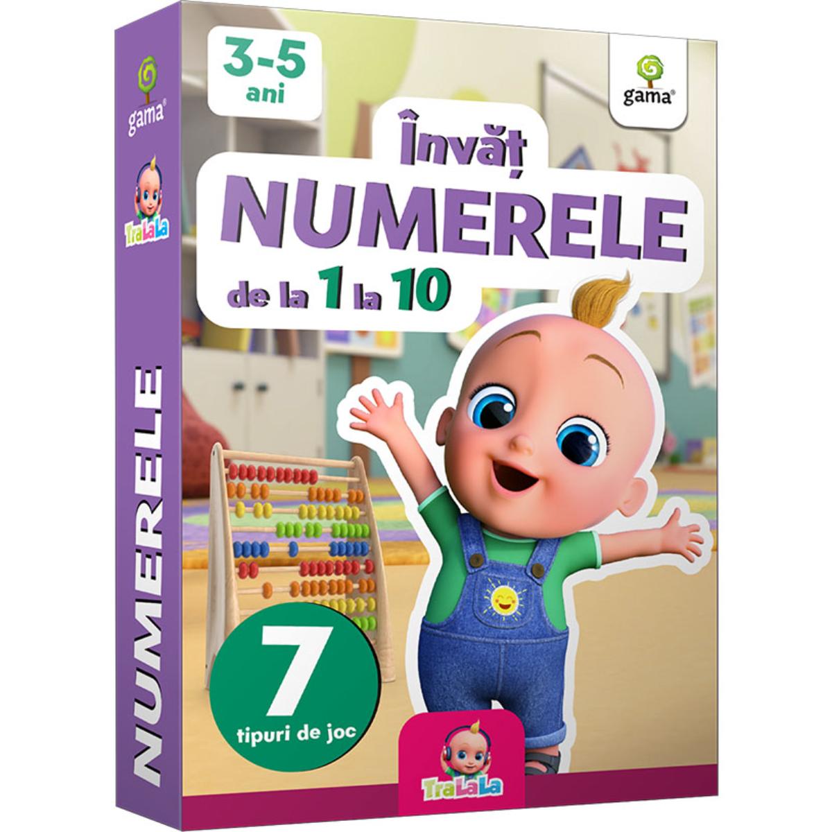 Învață Numerele 1-10 cu Tralala | Set Educațional