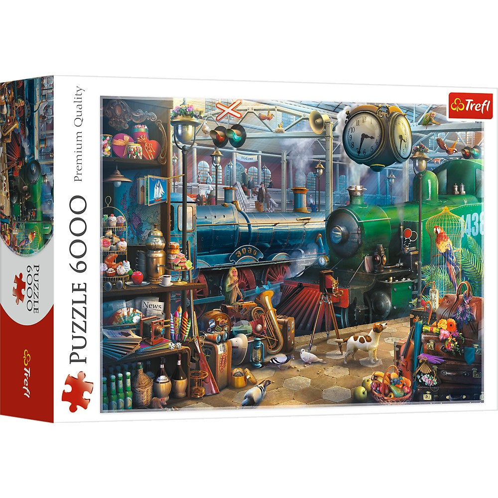 Puzzle Trefl 6000 piese: Stația de Tren