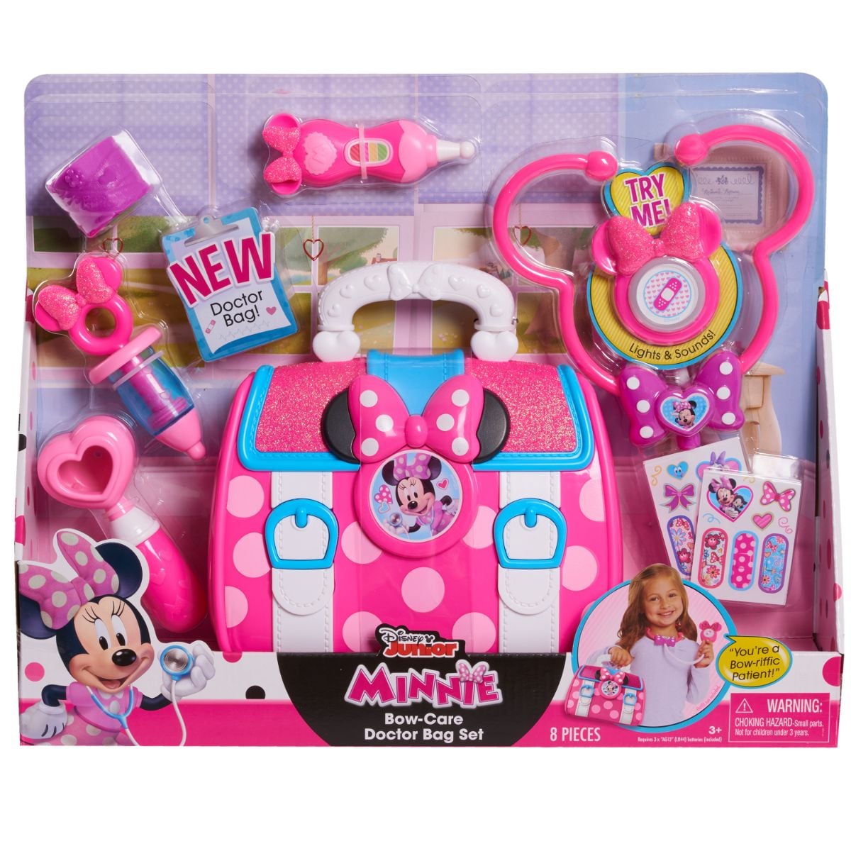 Trusa Doctor Disney Minnie Mouse cu Sunete si Lumini