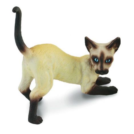 Pisica Siameza Collecta - Figurina Detaliata